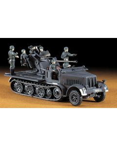1/72 Hasegawa MT18 German 8t Half Track with 3.7cm FlaK 36 - Official Product Image