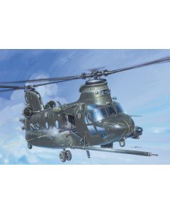 1/72 Italeri #1218 U.S. Transport Helicopter Boeing MH-47E SOA Chinook - Official Product Image