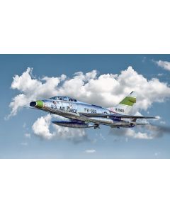1/72 Italeri #1398 U.S. Supersonic Jet Fighter North American F-100F Super Sabre - Official Product Image 1