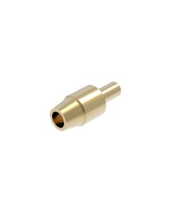 1.0mm EZ Metal Gun Muzzle Short Gold (1.0/0.5mm outer/inner diameter with 0.5mm peg x 1.5mm long w/o peg) (10 pieces) - Official Product Image 1 