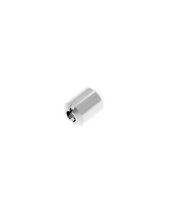 1.5mm Metal Twin Pipe (ver.3) Silver (1.5/0.7mm outer/inner diameter x 2.0mm height) (10 pieces) - Official Product Image 1