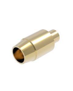 1.7mm EZ Metal Gun Muzzle Gold (1.7/1.1mm outer/inner diameter with 1.0mm peg x 2.6mm long w/o peg) (10 pieces) - Official Product Image 1