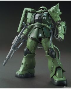 1/144 HG Gundam The Origin #25 MS-06C-6/R6 Zaku II - Official Product Image 1