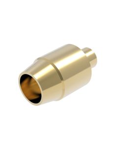 2.0mm EZ Metal Gun Muzzle Gold (2.0/1.3mm outer/inner diameter with 1.0mm peg x 2.6mm long w/o peg) (10 pieces) - Official Product Image 1 
