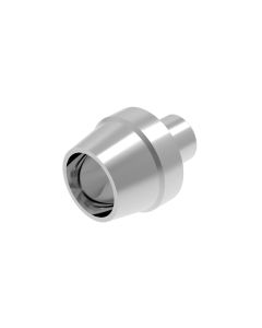 2.0mm EZ Metal Gun Muzzle Short Silver (2.0/1.3mm outer/inner diameter with 1.0mm peg x 1.5mm long w/o peg) (10 pieces) - Official Product Image 1 