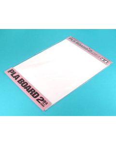 2.0mm thick B4 Plastic Board (364 x 257mm) (2 pieces) - Official Product Image