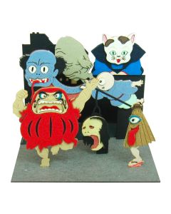 Paper Craft Miniatuart Studio Ghibli mini #30 Pom Poko Yokai Job - Official Product Image 1
