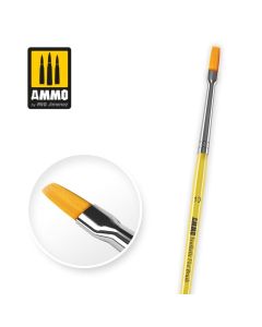Ammo 10 Synthetic Flat Brush - Official Product Image