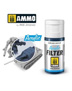 Ammo Acrylic Filter (15ml) Dark Blue