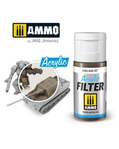 Ammo Acrylic Filter (15ml) Dirt - Official Product Image