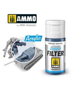 Ammo Acrylic Filter (15ml) French Blue - Official Product Image