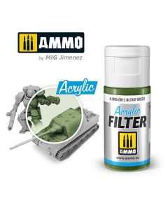 Ammo Acrylic Filter (15ml) Military Green - Official Product Image