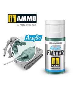 Ammo Acrylic Filter (15ml) Turquoise - Official Product Image