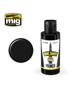 Ammo Acrylic One Shot Primer (60ml) Black - Official Product Image