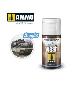 Ammo Acrylic Wash (15ml) Dark Wash - Official Product Image