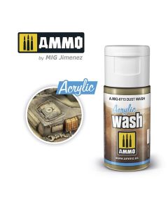 Ammo Acrylic Wash (15ml) Dust Wash - Official Product Image