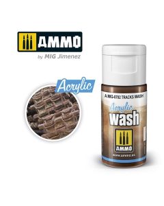 Ammo Acrylic Wash (15ml) Tracks Wash - Official Product Image