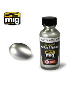 Ammo Alclad II Metallic Paint (30ml) ALC115 Stainless Steel - Official Product Image