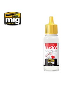 Ammo Lucky Varnish (17ml) Satin Varnish - Official Product Image