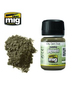 Ammo Modelling Pigment (35ml) 28 City Dark Dust - Official Product Image