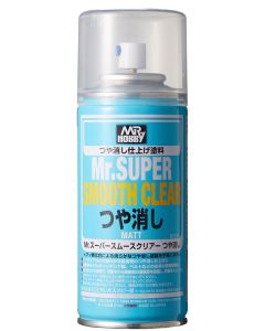 B530 Mr. Super Smooth Clear Matt Spray (170ml) - Official Product Image