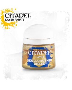 Citadel Layer Paint (12ml) Skullcrusher Brass - Package Image