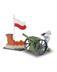Cobi Great War #2979 French 75mm Field Gun 1897 - Official Product Image 1