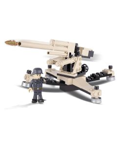 Cobi Small Army #2367 German Artillery 8.8cm Flak 36/37 - Official Product Image 1