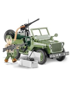 Cobi Small Army #24092 U.S. 1/4 ton 4 x 4 Truck Jeep Willys MB - Official Product Image 1
