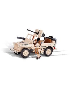 Cobi Small Army #24093 U.S. 1/4 ton 4 x 4 Truck Jeep Willys MB North Africa 1943 - Official Product Image 1