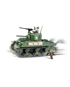 Cobi Small Army #2464 U.S. Medium Tank M4A1 Sherman - Official Product Image 1