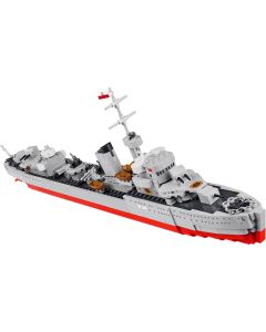 Cobi Small Army #4807 Polish Grom Class Destroyer ORP Blyskawica - Official Product Image 1