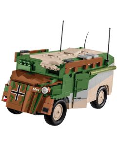 Cobi WWII #2525 German Armored Command Vehicle Rommel's Mammoth - Official Product Image 1