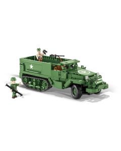 Cobi WWII #2536 U.S. Armored Personnel Carrier M3 Half Track - Official Product Image 1