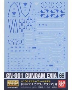 Gundam Decal #069 for 1/100 MG Gundam Exia - Official Product Image 1