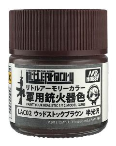 LAC02 Little Armory Color (10ml) Woodstock Brown (Semi-Gloss) - Official Product Image 1
