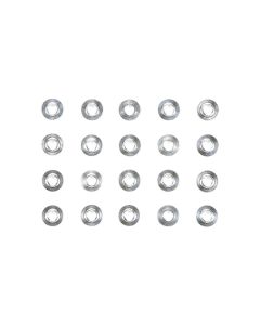 Mini 4WD AO Parts #1018 Spacer for Roller Ball Bearings (20 pieces) - Official Product Image