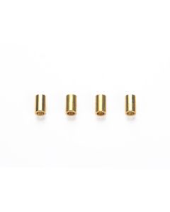 Mini 4WD AO Parts #1023 5mm Pipe for Double Aluminum Ball-Race Rollers (4 pieces) - Official Product Image