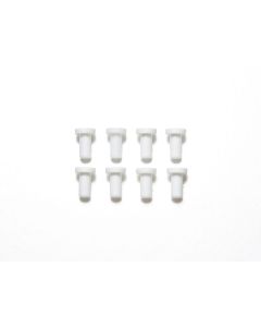 Mini 4WD AO Parts #1035 Bushing for Aluminum Wheels (White, 8 pieces) - Official Product Image