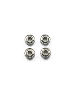 Mini 4WD GUP #519 HG Round Hole Ball Bearings (4 pieces) - Official Product Image