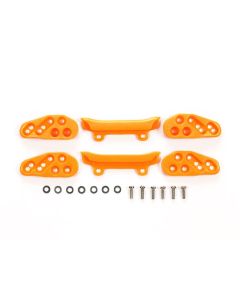 Mini 4WD GUP Front Under Guard Orange - Official Product Image