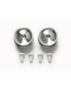 Mini 4WD GUP HG Aluminum Large Diameter Narrow Wheels (for Super X/Super XX Chassis) (2 pieces) - Official Product Image