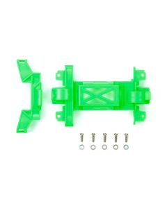 Mini 4WD GUP Reinforced Gear Cover (for MS Chassis) Fluorescent Green - Product Image