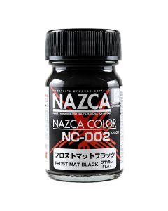 NAZCA Color (15ml) NC-002 Frost Matte Black (Flat) - Official Product Image