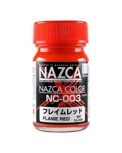 NAZCA Color (15ml) NC-003 Flame Red (Gloss) - Official Product Image