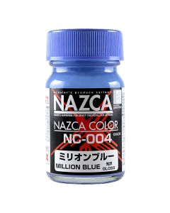 NAZCA Color (15ml) NC-004 Million Blue (Gloss) - Official Product Image