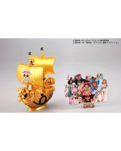 ONE PIECE Grand Ship Collection Thousand Sunny Film Gold ver. - Official Product Image 1