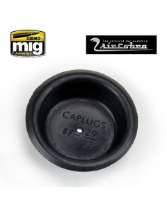 PVC Color Cup Lid for Ammo Aircobra Airbrush - Official Product Image