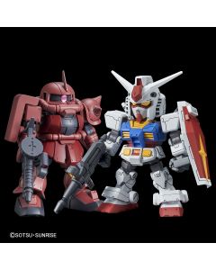 SDCS RX-78-2 Gundam & Char's Zaku II - Official Product Image 1