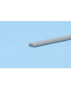 OM312 Plastic Semicircle Bar Gray (250mm long x 2.0mm diameter) (6 pieces) - Product Image